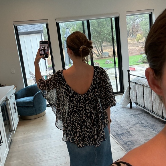 Pattern tunic top - Picture 7 of 11